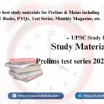 UPSC Study Materials for Prelims & Mains – NCERT Books, PYQs, Test Series & Magazines | Best IAS Exam Resources – UPSC Study Hub